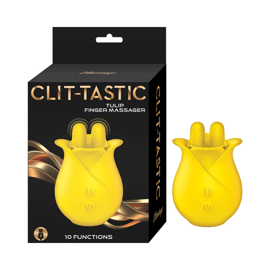 Clit-Tastic Tulip Finger Massager