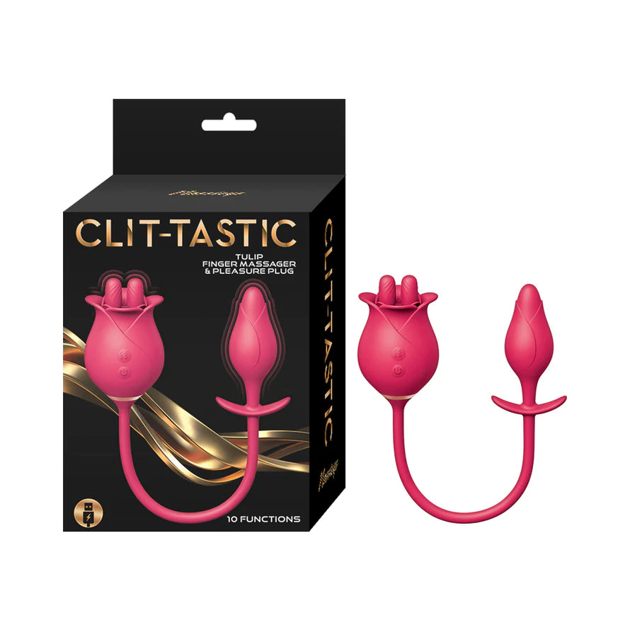 Clit-Tastic Tulip Finger Massager & Pleasure Plug