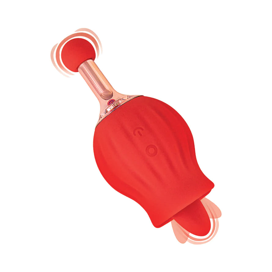 Clit-Tastic Rose Bud Dual Massager