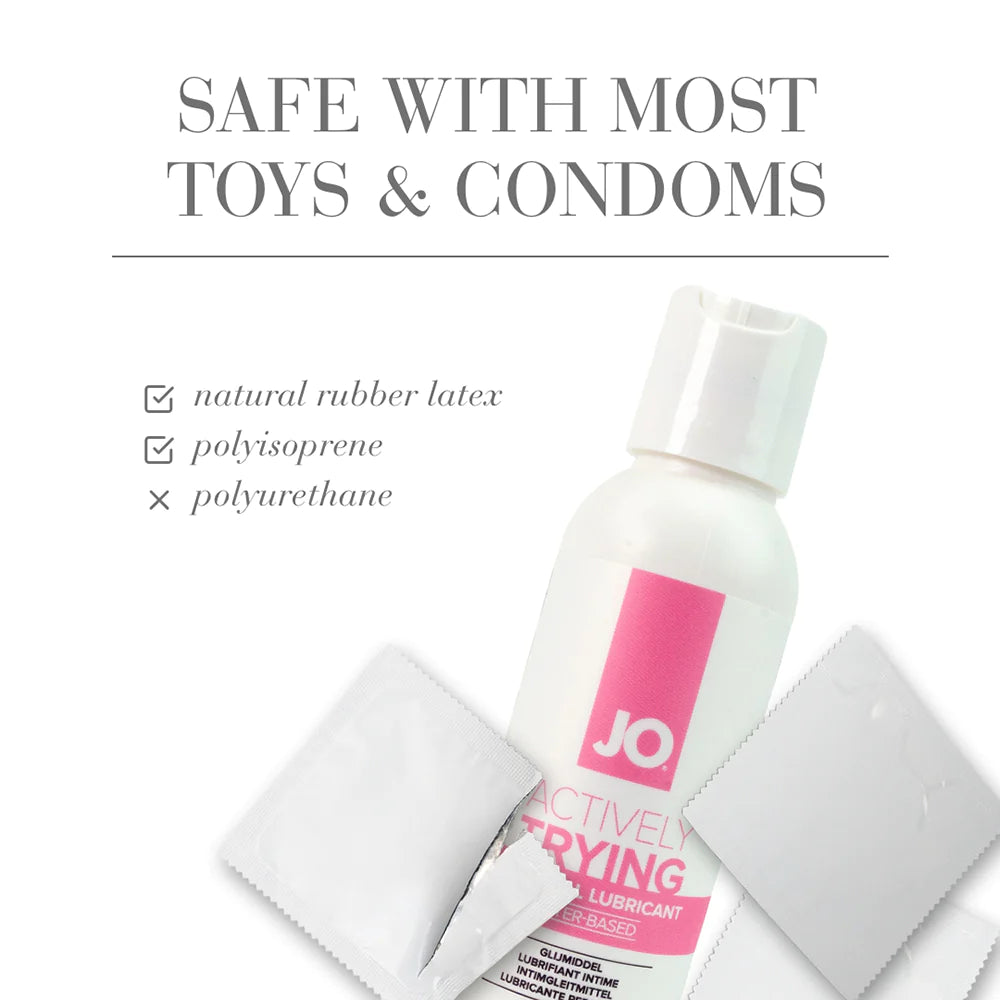 JO Actively Trying Paraben-Free Water-Based Lubricant