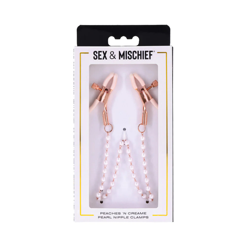 Peaches 'n CreaMe Pearl Nipple Clamps