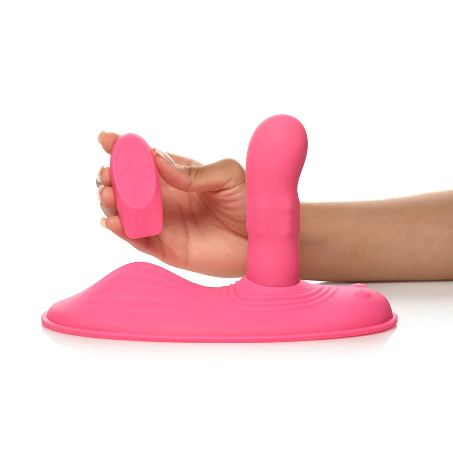 Inmi Thrust 'N' Grind Thrusting & Vibrating with Remote Silicone Grinder