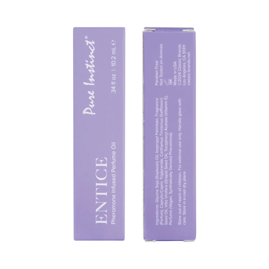 Pure Instinct Pheromone Perfume Oil Entice Roll-On