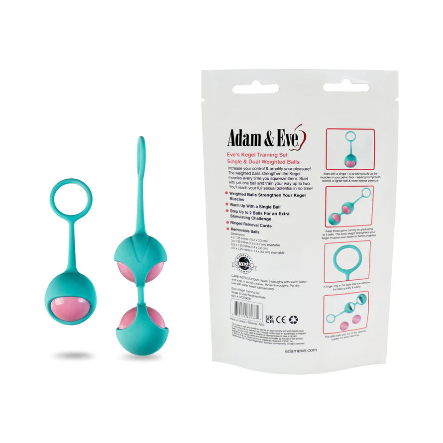 Adam & Eve Eve's Kegel Training Set (Bag Packaging)