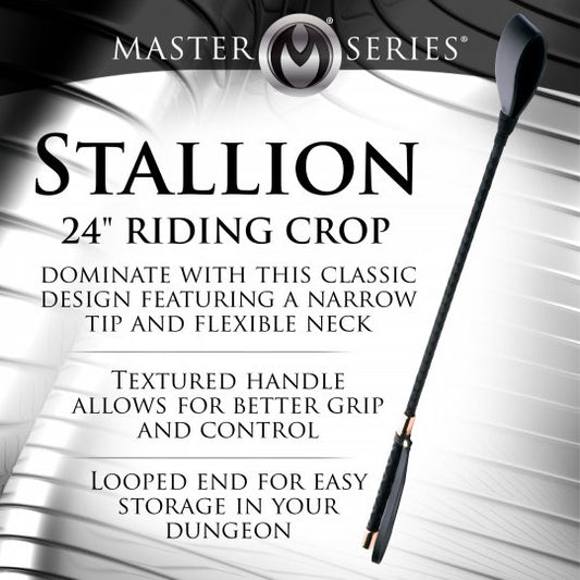 Stallion Riding Crop - 24 Inch