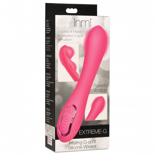 Vibrador Inflable de Silicona con Punto G Extreme-G