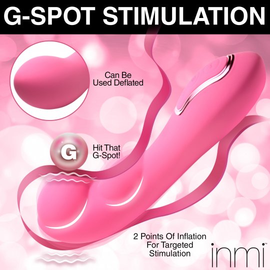 Vibrador Inflable de Silicona con Punto G Extreme-G