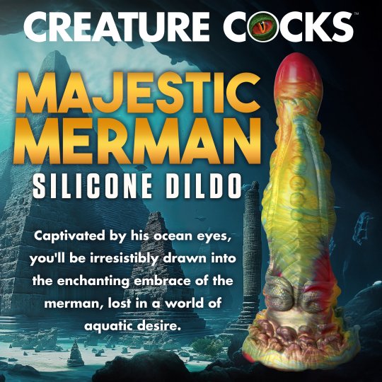 Consolador de Silicona Majestic Merman