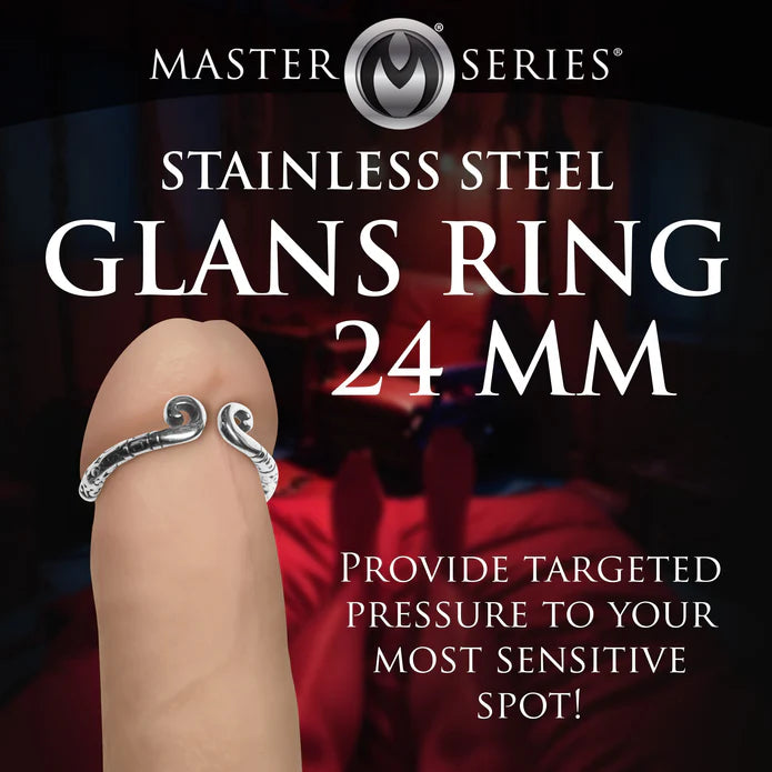 Master Series Kingpin Stainless Steel 24mm Glans Ring