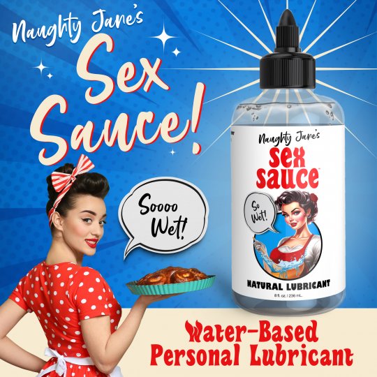 Naughty Jane's Sex Sauce Natural Lubricant