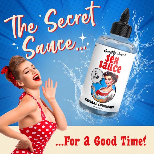 Naughty Jane's Sex Sauce Natural Lubricant