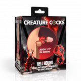 Hell Hound Silicone Girth Enhancer with Ball Strap