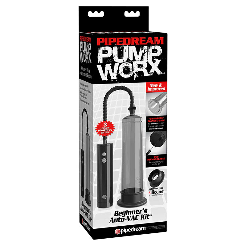 Pump Worx Rechargeable Beginner's Auto-VAC Kit