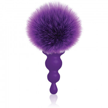 The 9's Cottontails Silicone Bunny Tail Butt Plug