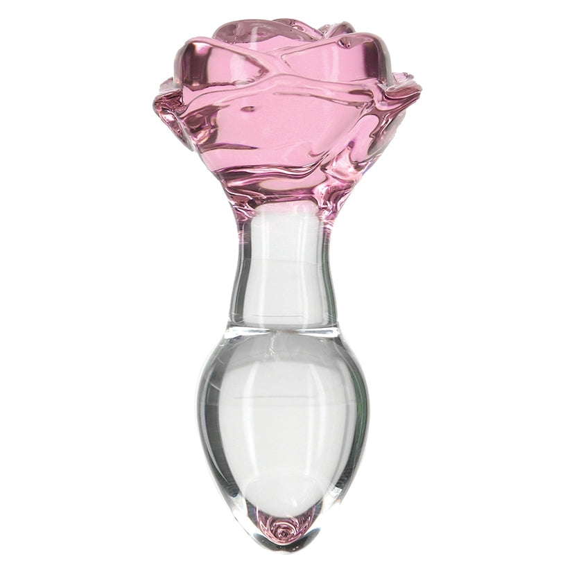 Pillow Talk Rosy Glass Anal Plug