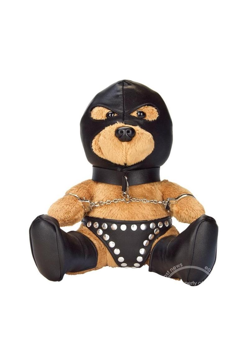 Bondage Bearz Sal The Slave Peluche - Marrón/Negro