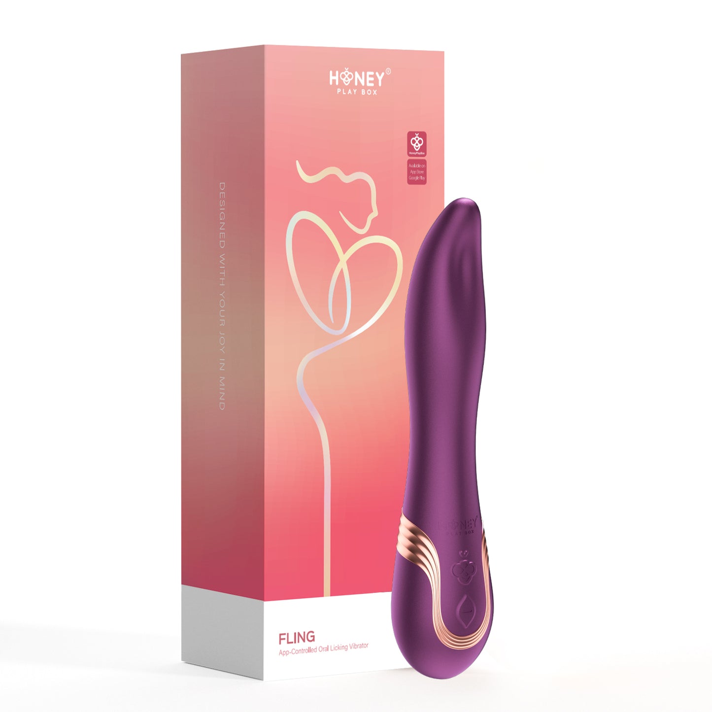 Fling - App Controlled Oral Licking Vibrator