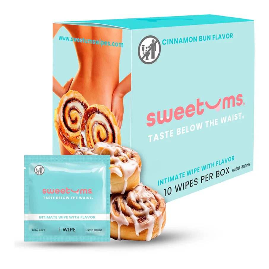 Sweetums Intimate Wipes 10-Pack