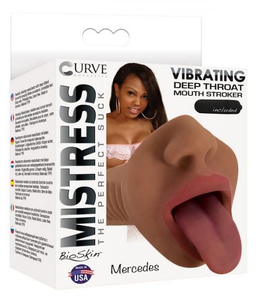 Mistress Vibrating Deep Throat Mouth Stroker