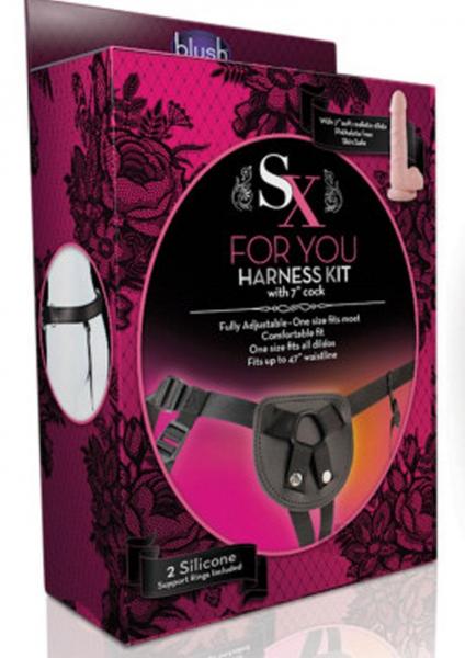 SX For You Harness Kit With Cock