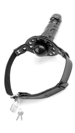 Deluxe Ball Gag With Dildo