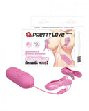 Pretty Love Romantic Wave Ii Estim & Vibrating Nipple Clip