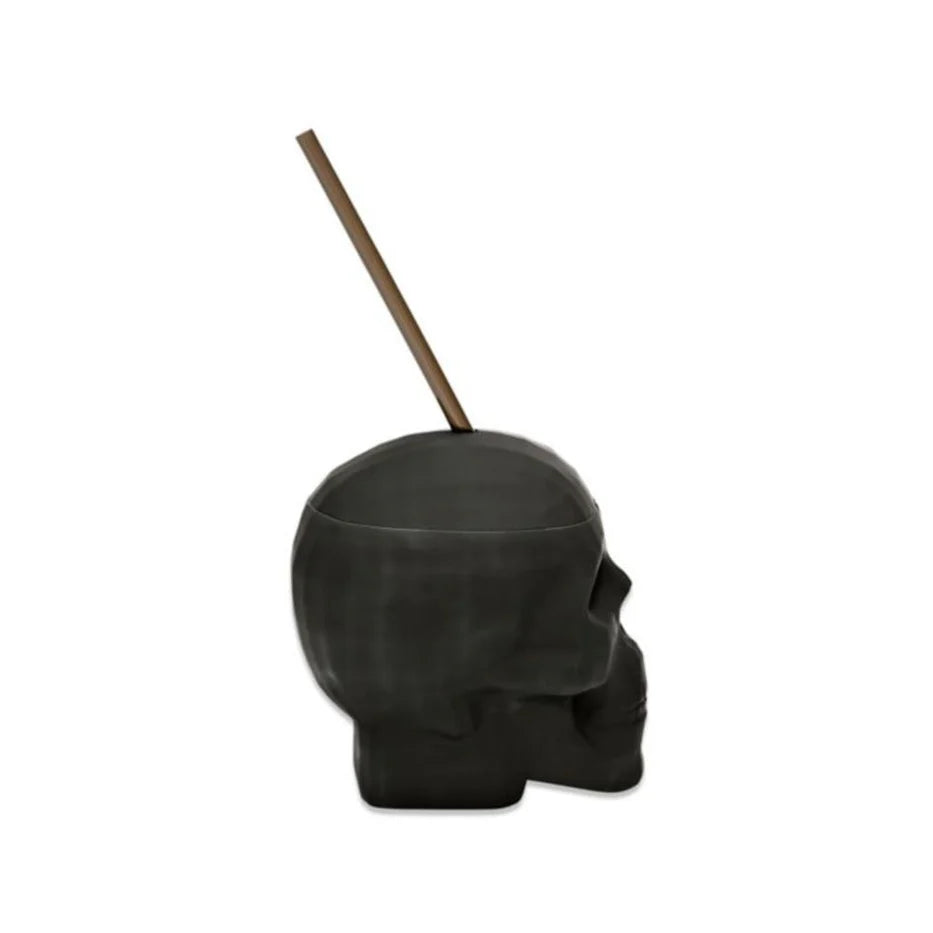 Black Matte Skull Cup 22 ounces Capacity