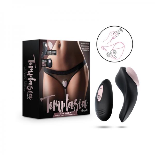 Temptasia Heartbeat Rechargeable Silicone Panty Vibe