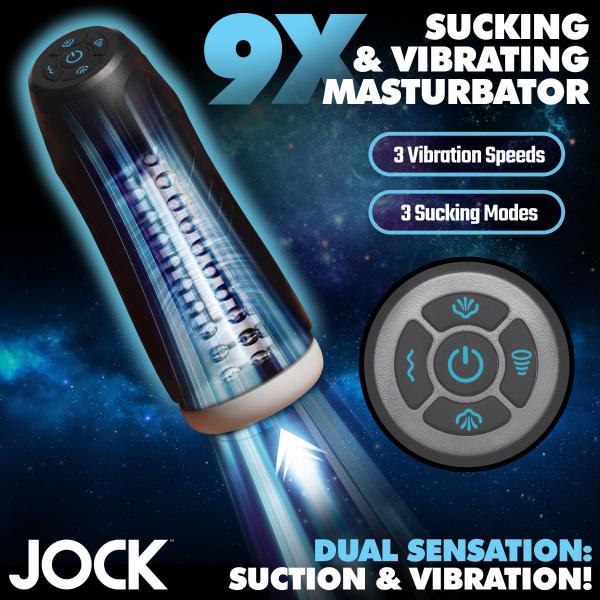 Jock 9x Sucking & Vibrating Masturbator