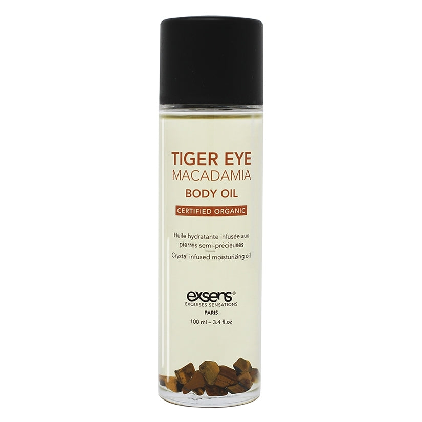 Exsens Organic Body Oil with stones