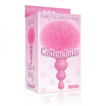 The 9's Cottontails Silicone Bunny Tail Butt Plug