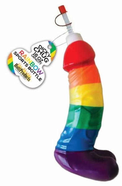 Rainbow Dicky Chug Sports Bottle