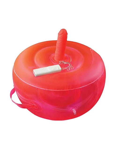 Bouncy Banger Inflatable Cushion With Wire Controller Vibe Dildo