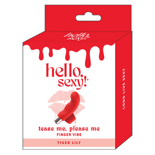 Hello Sexy Tease Me Please Me Finger Vibe