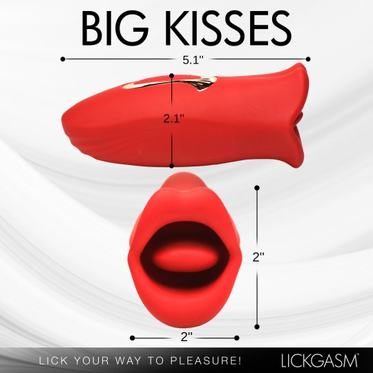 Lickgasm Kiss & Tell Mini Kissing  Clitoral Stimulator