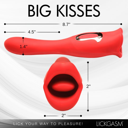 Lickgasm Kiss & Tell Pro Dual-Ended