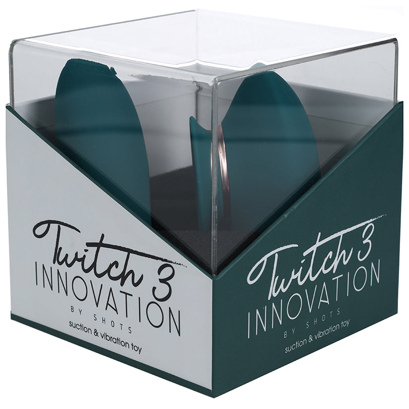 Shots Innovation Twitch 3 Rechargeable Vibrator & Suction