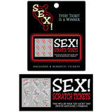 SEX! Scratcher Tickets (8 Pack)