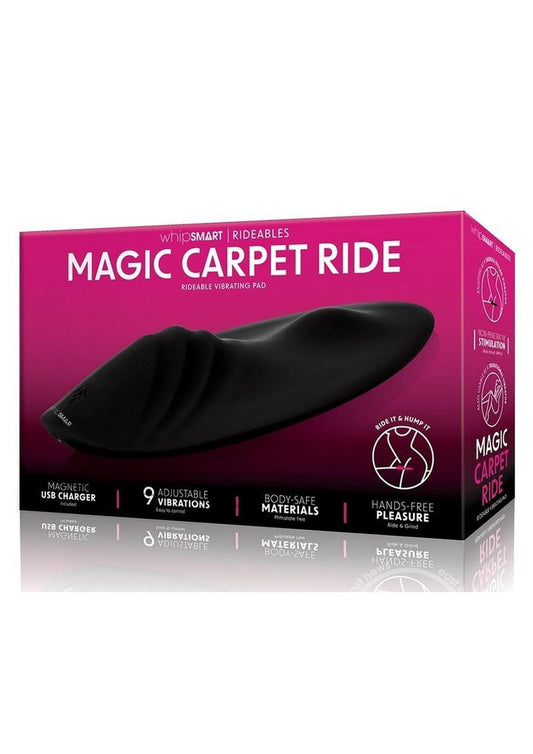 Almohadilla vibratoria de silicona recargable WhipSmart Magic Carpet Ride