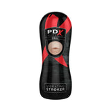 PDX ELITE Vibrating Stroker Oral