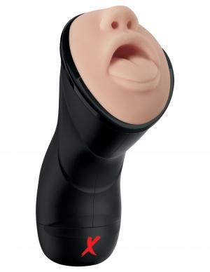 PDX Elite Deep Throat Vibrating Stroker