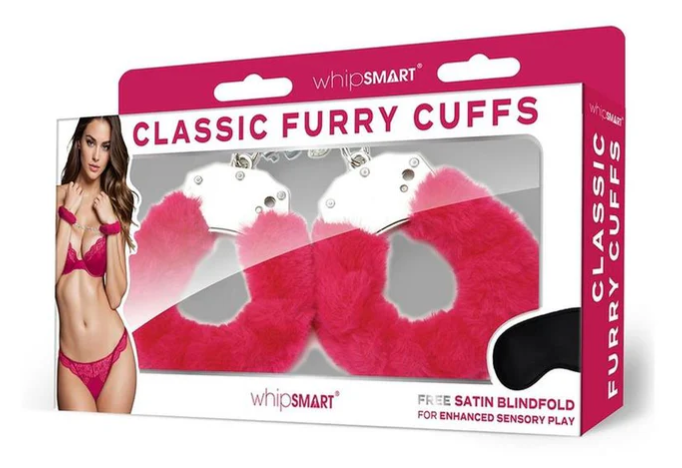 Whipsmart Furry Cuffs Eye Mask