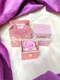 ROTATING ETERNAL ROSE GIFT BOX