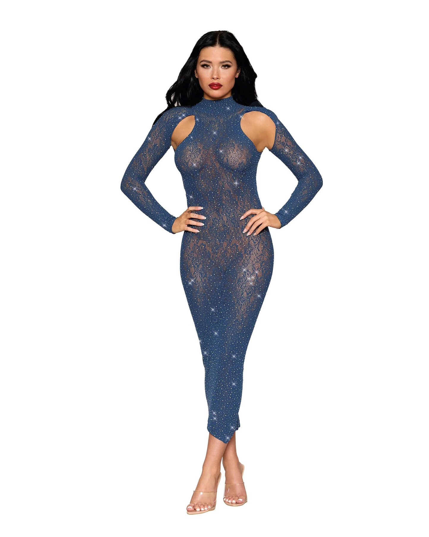 Bodystocking Gown Diamond