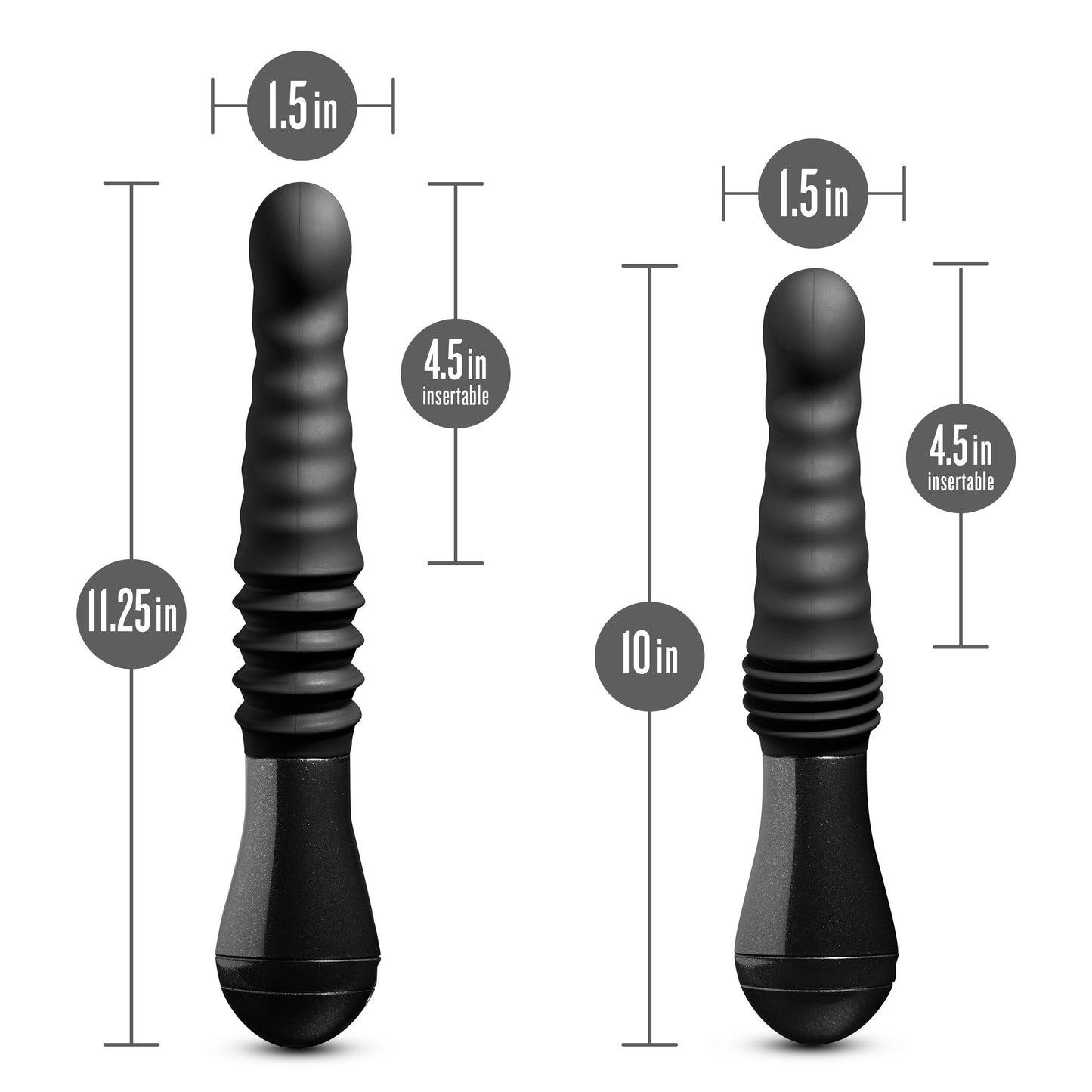 Temptasia Lazarus Rechargeable Silicone Thrusting Dildo