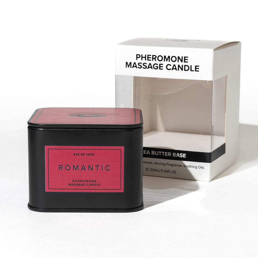 Eye of Love Romantic Attract Her Pheromone Massage Candle