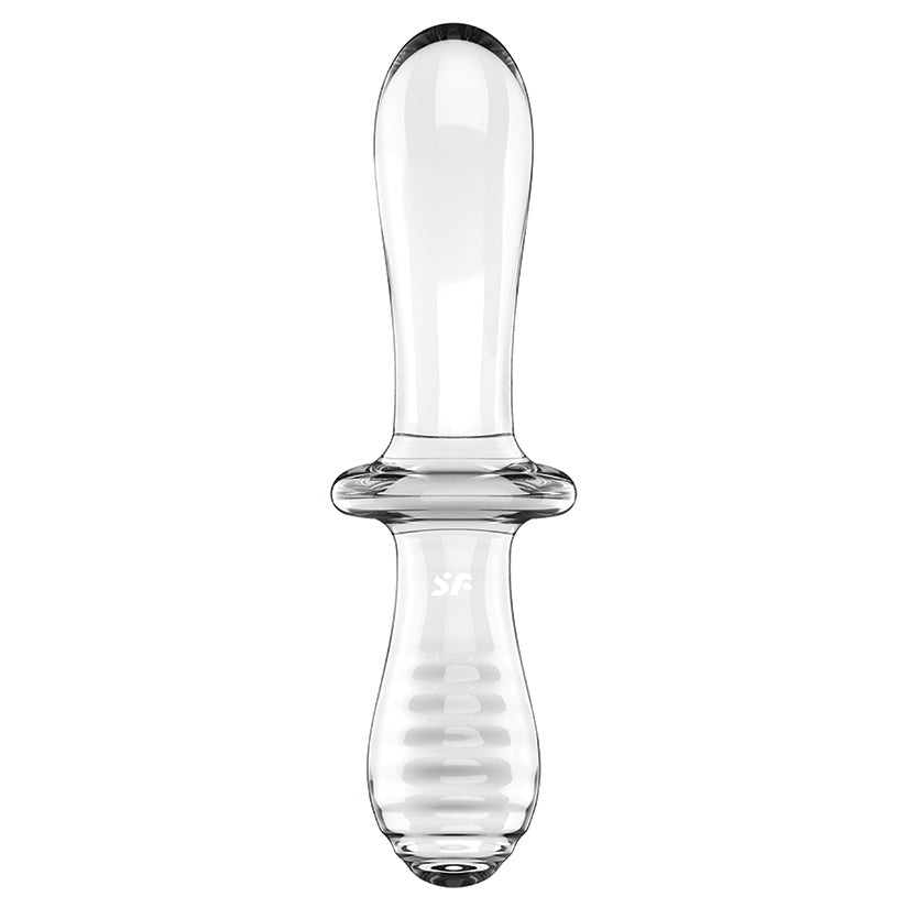 Satisfyer Double Crystal Glass Dildo