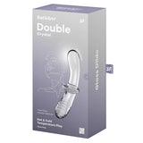 Satisfyer Double Crystal Glass Dildo