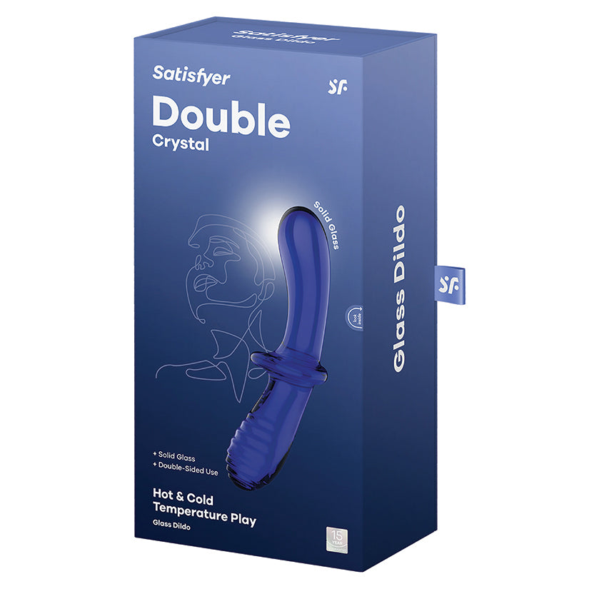 Satisfyer Double Crystal Glass Dildo