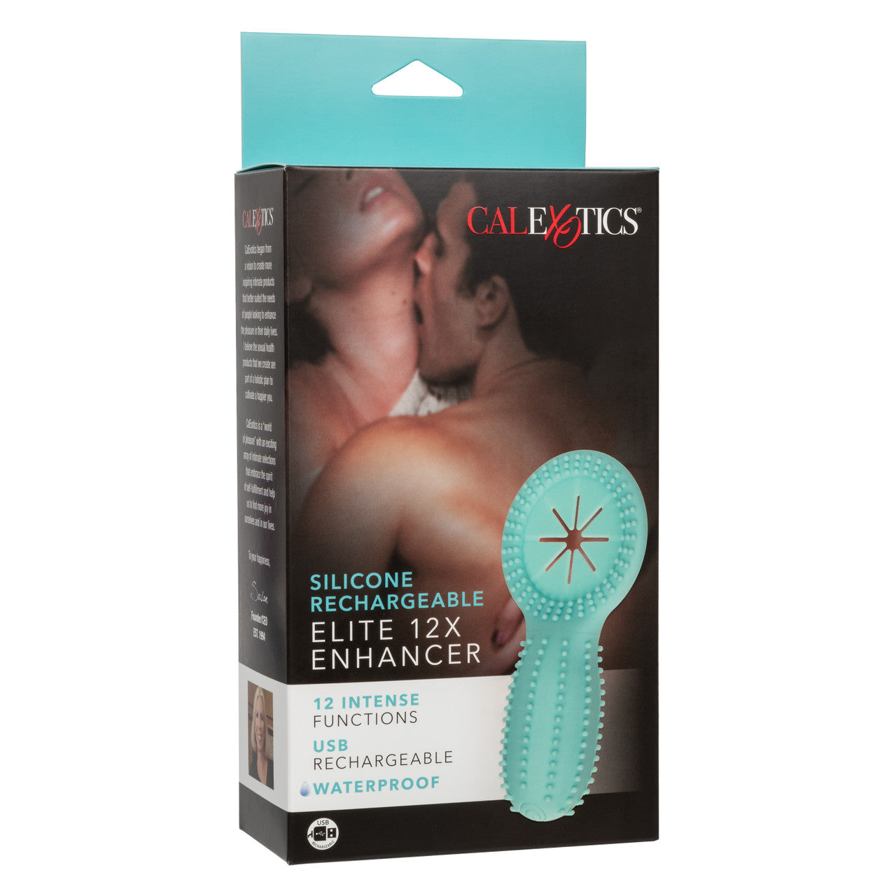 Silicone Rechargeable Elite 12X Enhancer